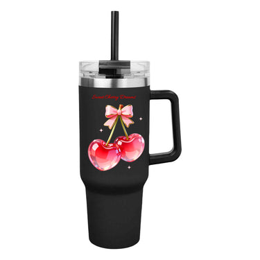 Cherry Chill 40oz Stainless Tumbler