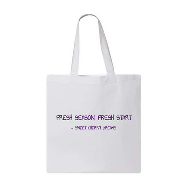 "Fresh Season, Fresh Start" Tote Bag