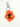 Poppy Flower Keychain