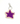 Lavender Star Keychain
