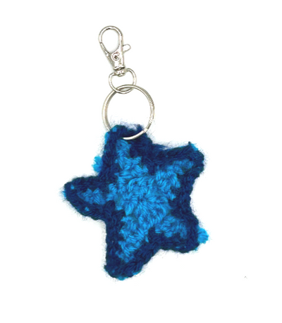 Midnight Star Keychain