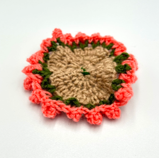 Crochet Flower Coaster Bouquet