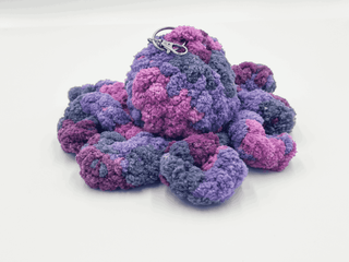 Handmade Crochet Octopus Plush Keychain