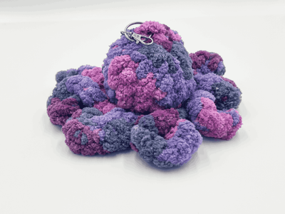 Handmade Crochet Octopus Plush Keychain